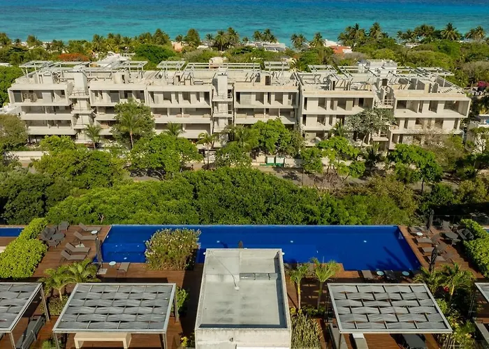Appartement 3br Luxury W/ Private Rooftop Pool & Gym Playa del Carmen