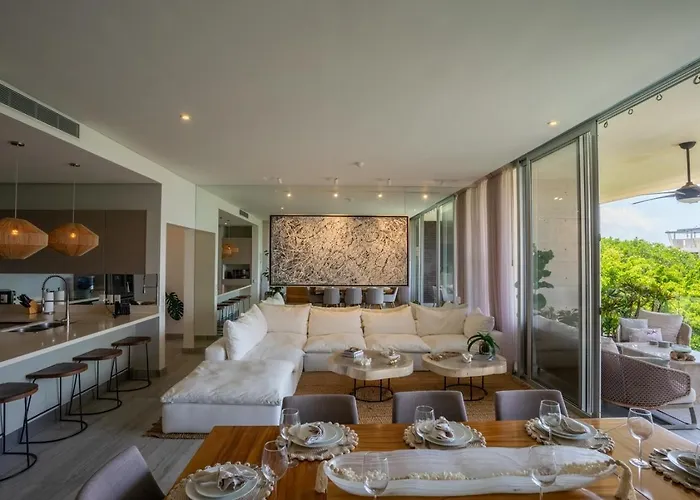 3br Luxury W/ Private Rooftop Pool & Gym Appartement Playa del Carmen
