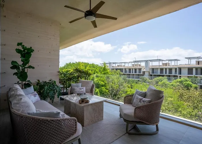 Appartement 3br Luxury W/ Private Rooftop Pool & Gym Playa del Carmen