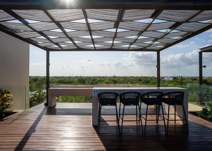 3br Luxury W/ Private Rooftop Pool & Gym Appartement Playa del Carmen